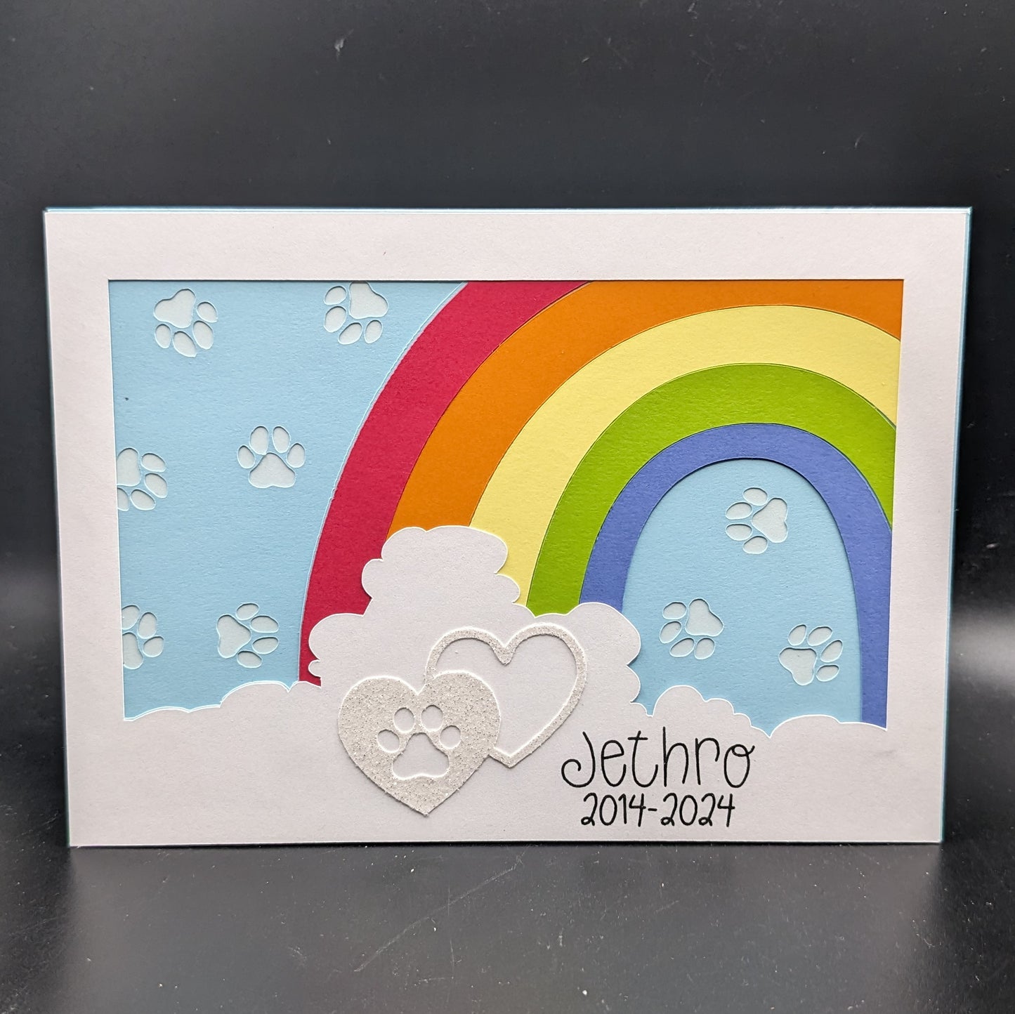 Rainbow Bridge Remembrance Card