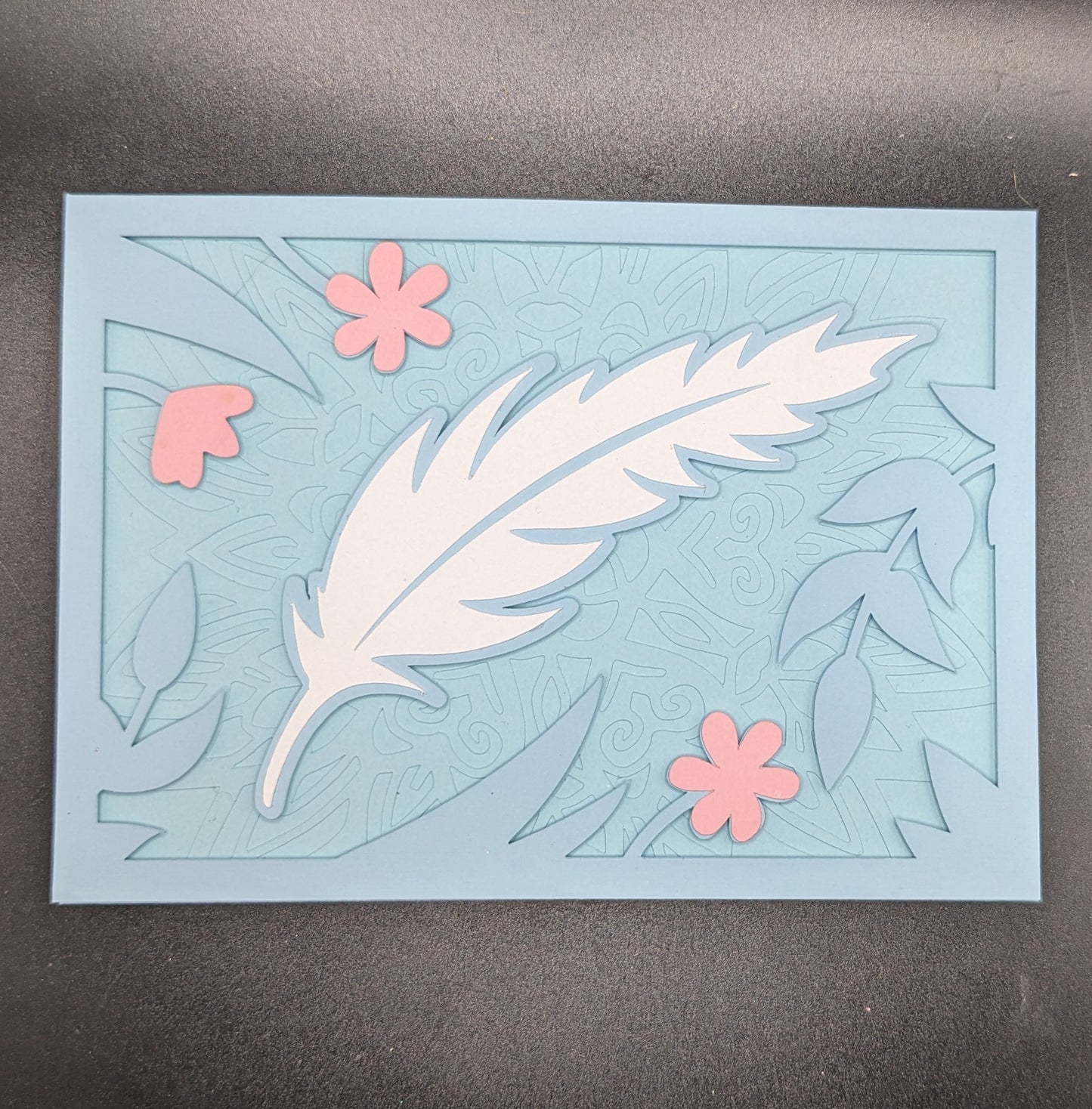 Peaceful Remembrance Layered Cardstock Sympathy Card