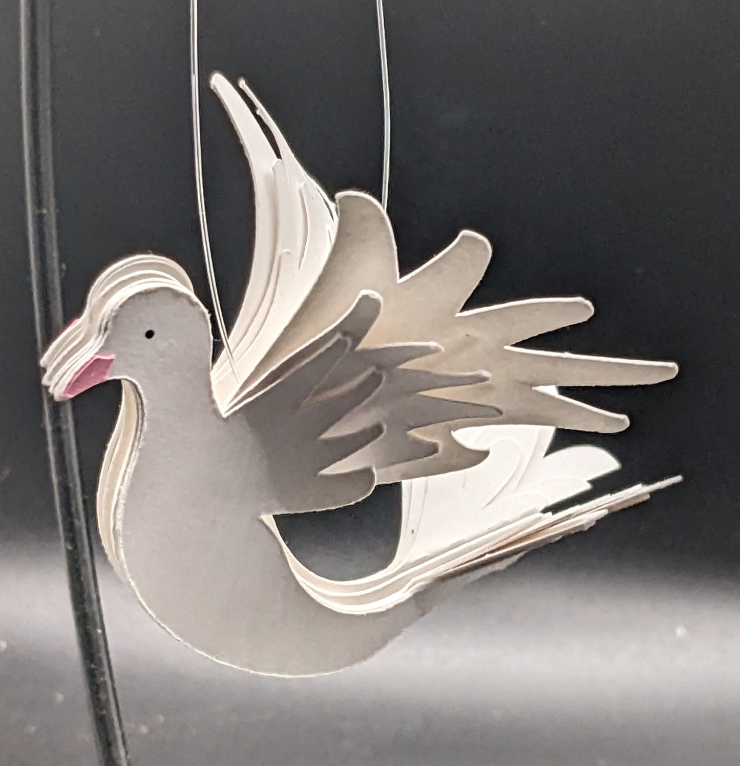 Mini 3D Bird Christmas Ornament