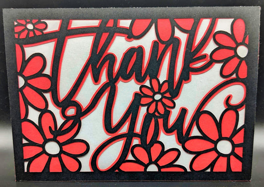 Not Your Basic "Thank You" Note Card