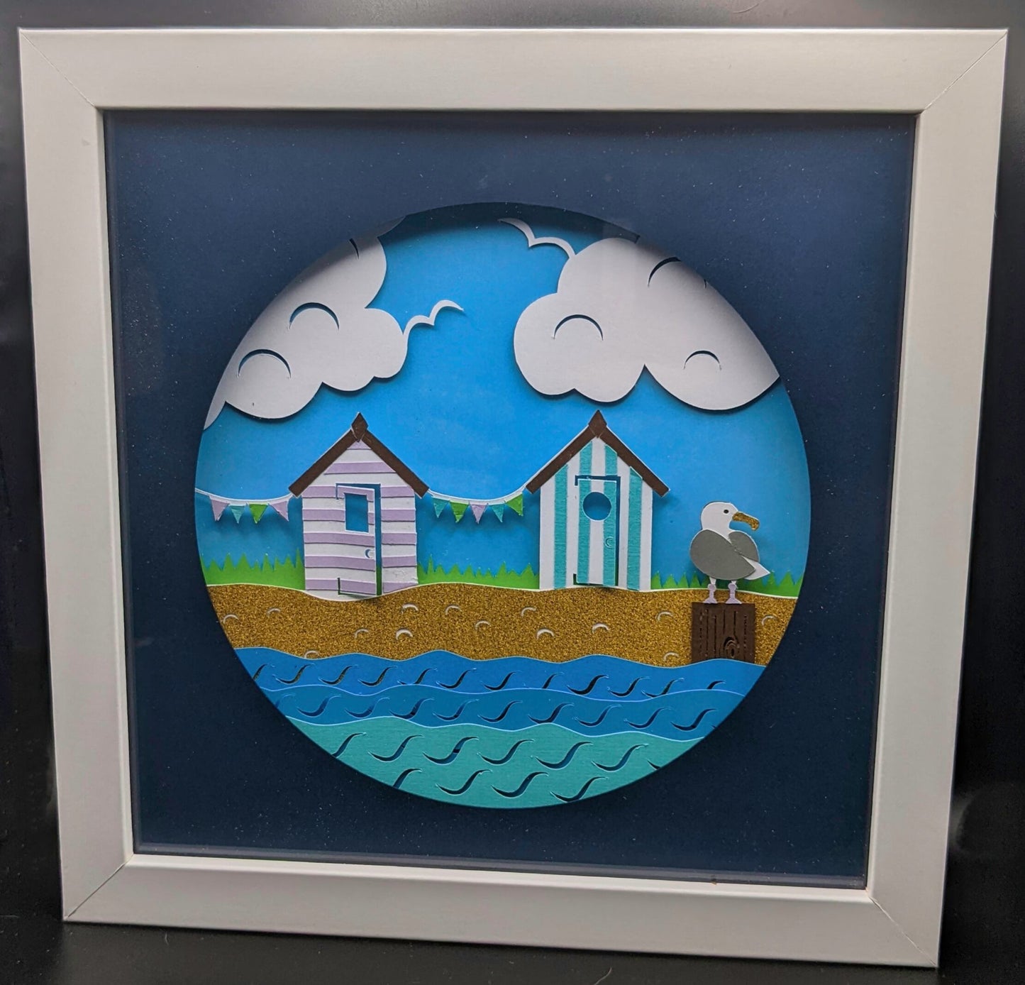 "Down by the Seashore" Shadow Box