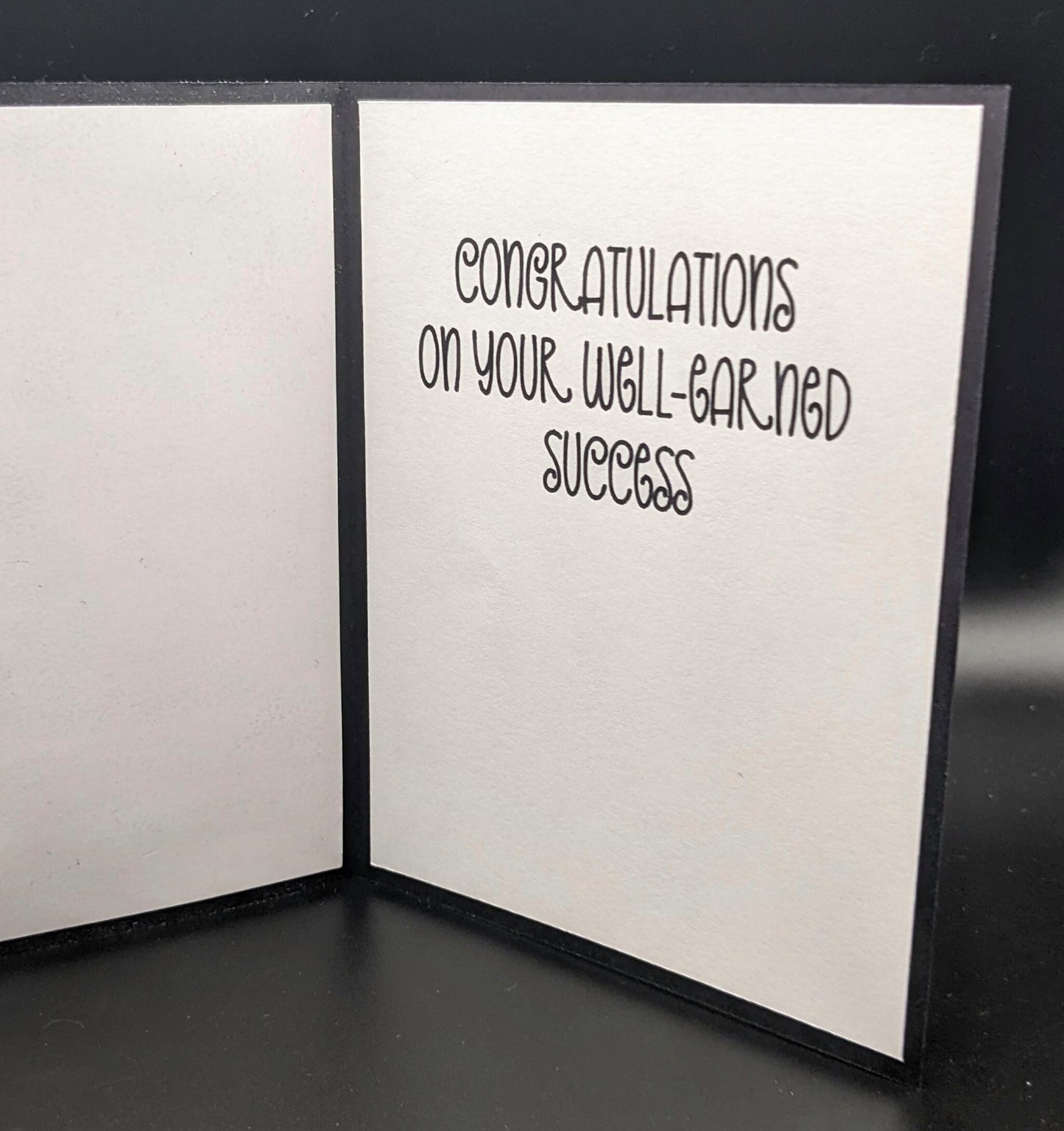 Toss the Cap!  Graduation Card