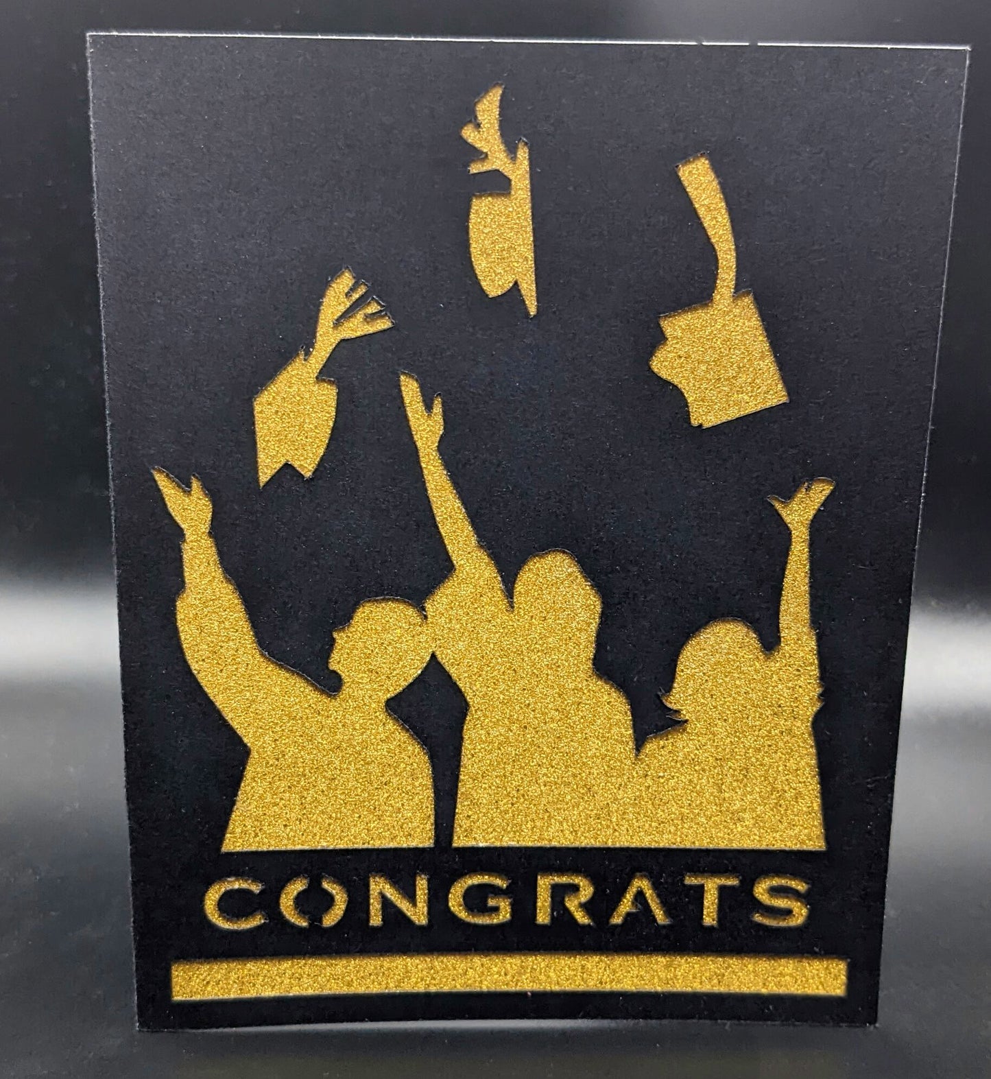 Toss the Cap!  Graduation Card