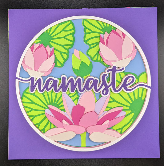 Namaste Shadow Box