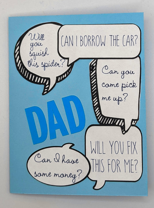 For all you do Father's Day card