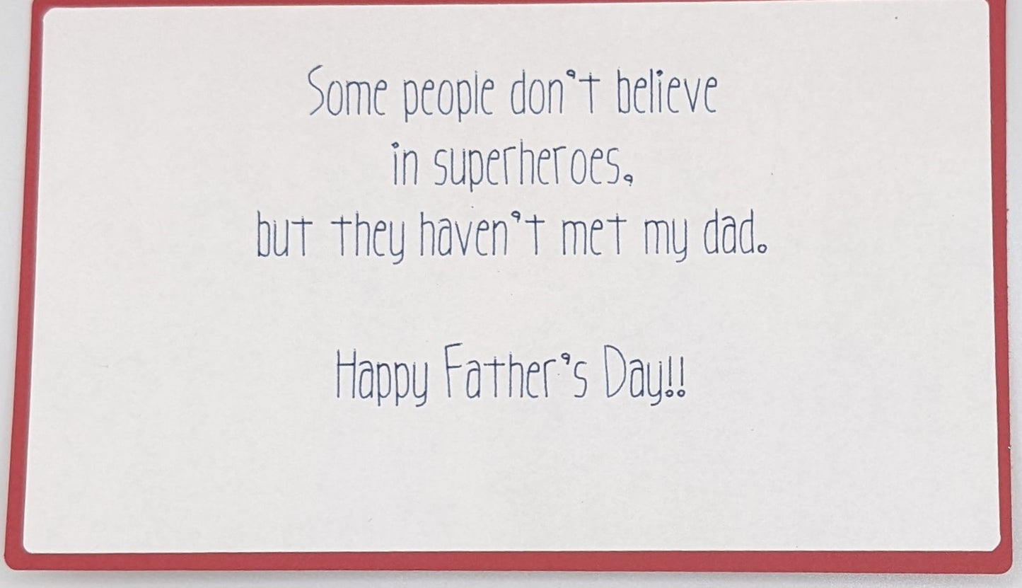 Super Dad Father's day cards