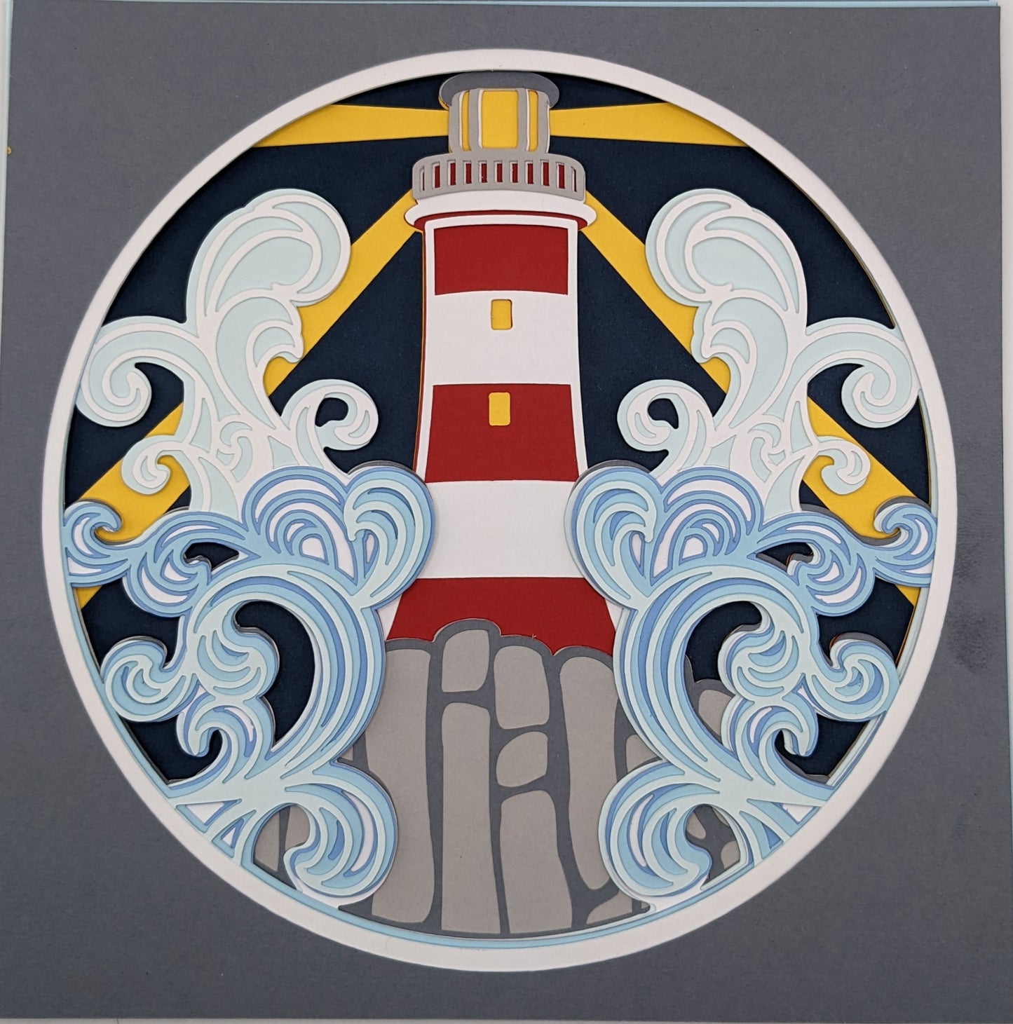 Lighthouse Shadow Box