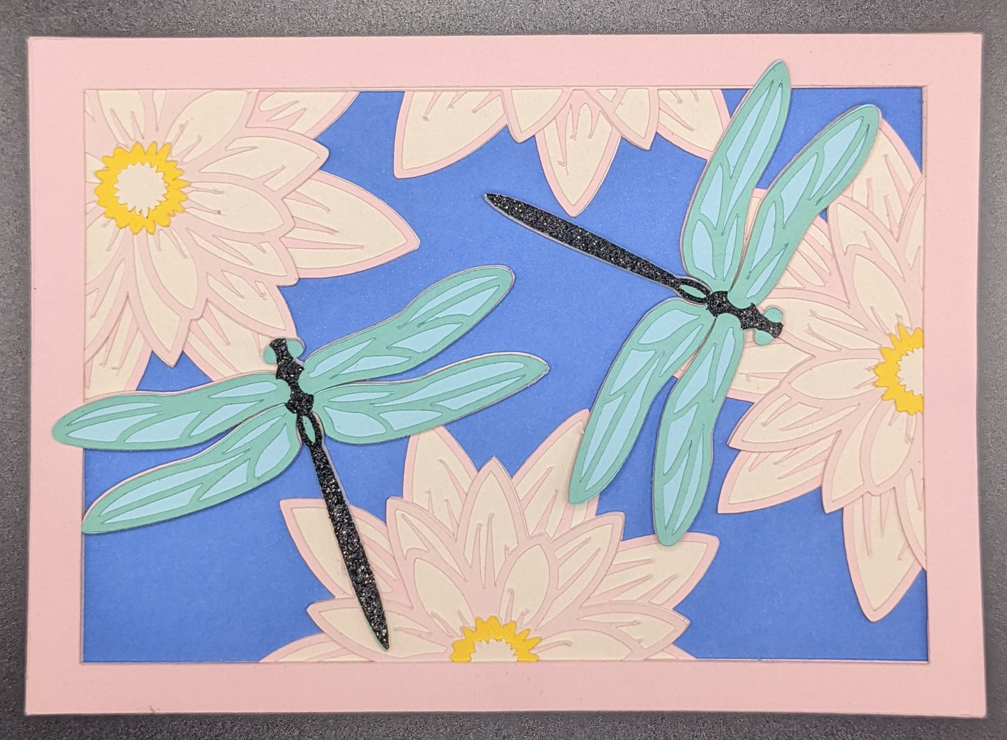 Dragonfly Layered Card