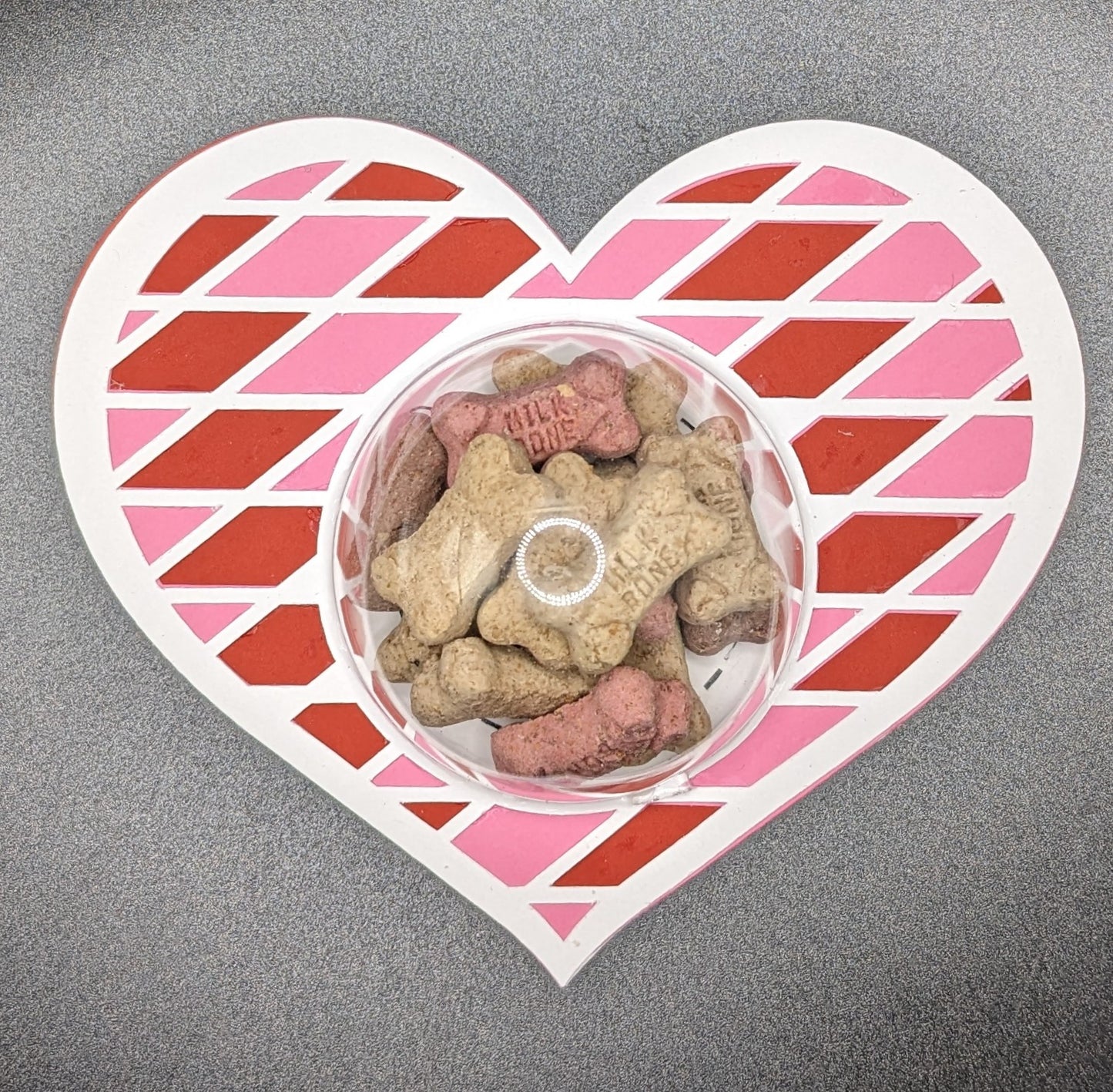 Heart Dog Treat Dome