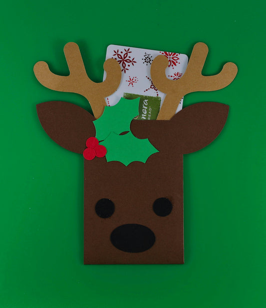 Reindeer Gift Card Holder