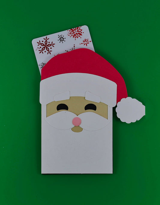 Santa Gift Card Holder