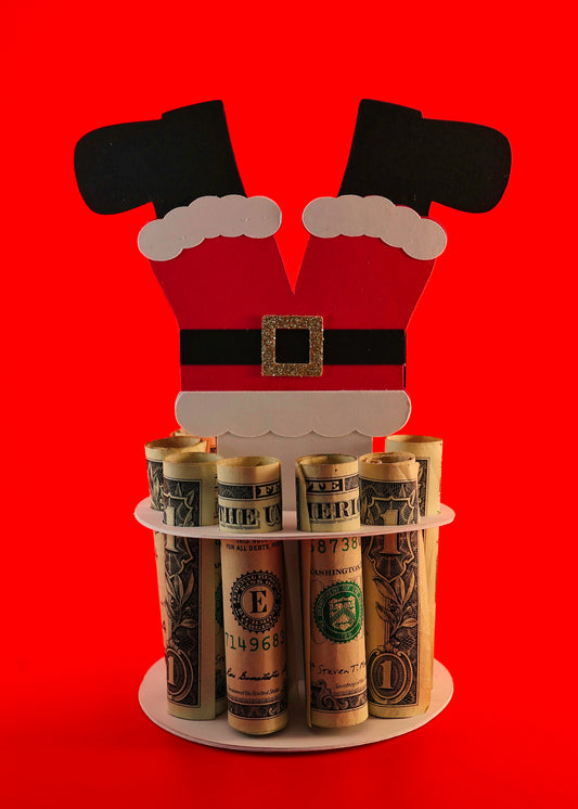 Santa Money Cake