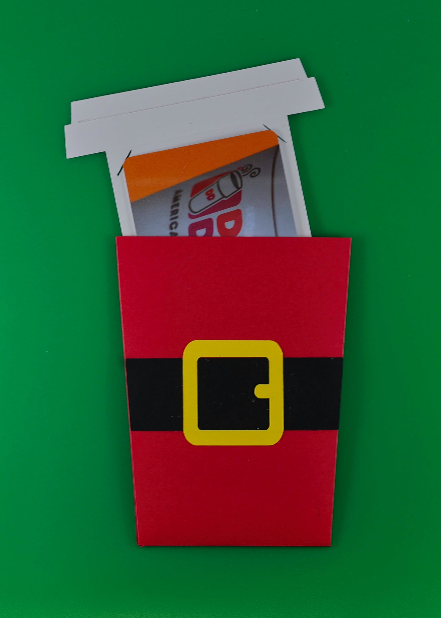 Santa's Belt Gift Card Holder