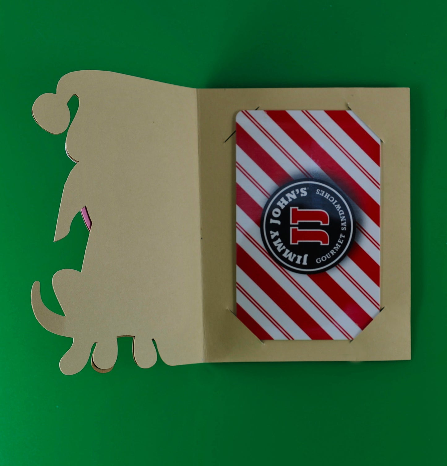 Singing Pup Gift Card Holder