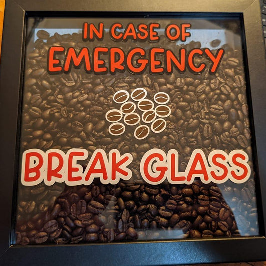 Coffee Emergency! Shadow Box